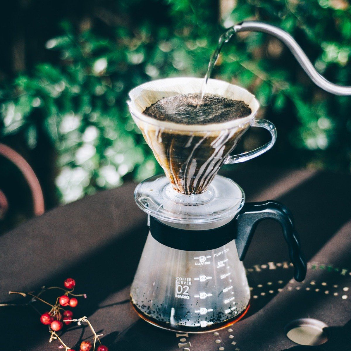 Hario Craft V60 Coffee Set 02 - Black
