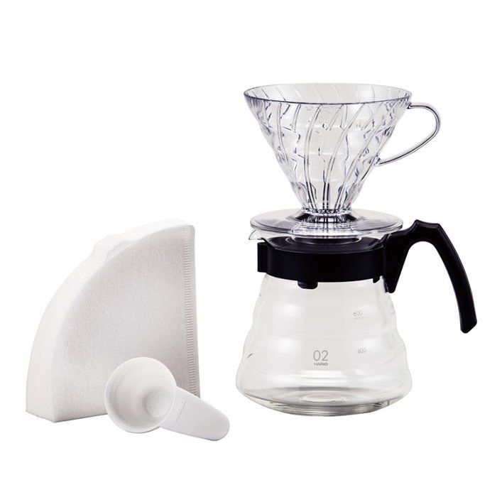 Hario Craft V60 Coffee Set 02 - Black